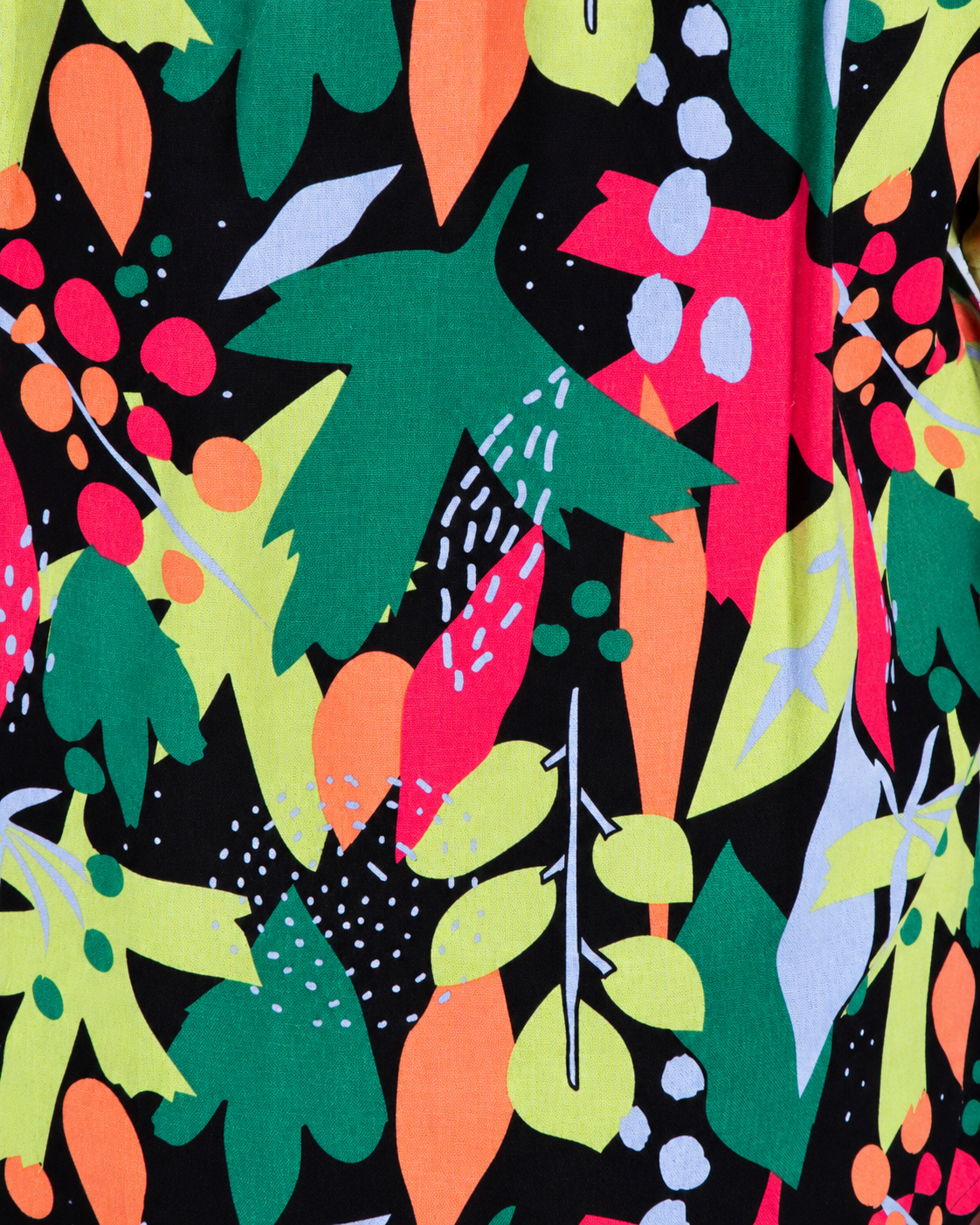 Camisa hawaiana negra (L) Fresco Lab