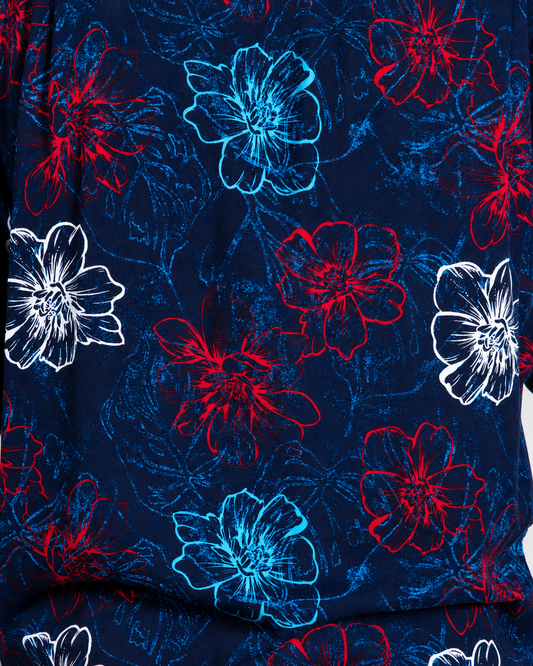 Camisa hawaiana azul (L) Fresco Lab
