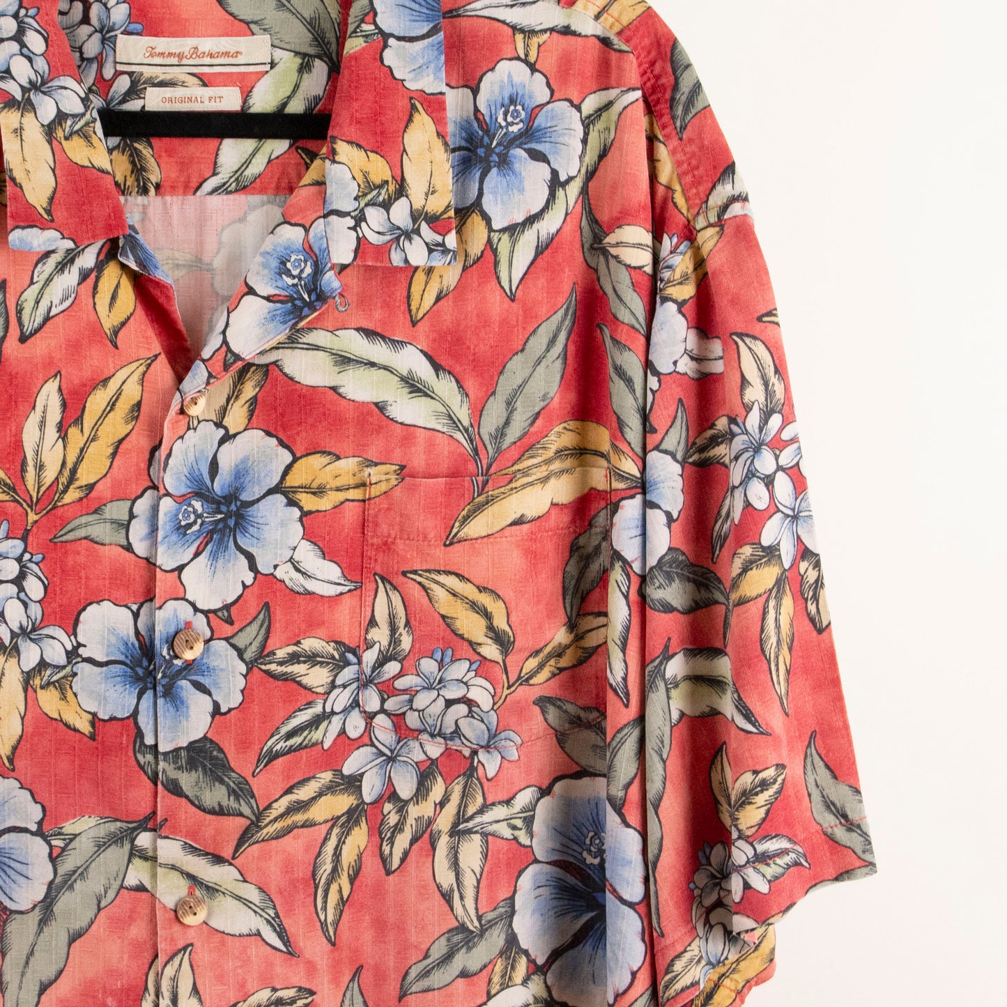 Camisa hawaiana rojo (3XL) Tommy Bahama