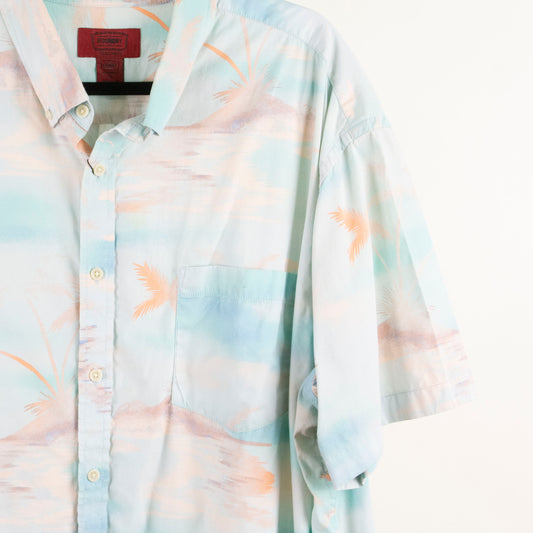 Camisa hawaiana azul (2XL) Founday