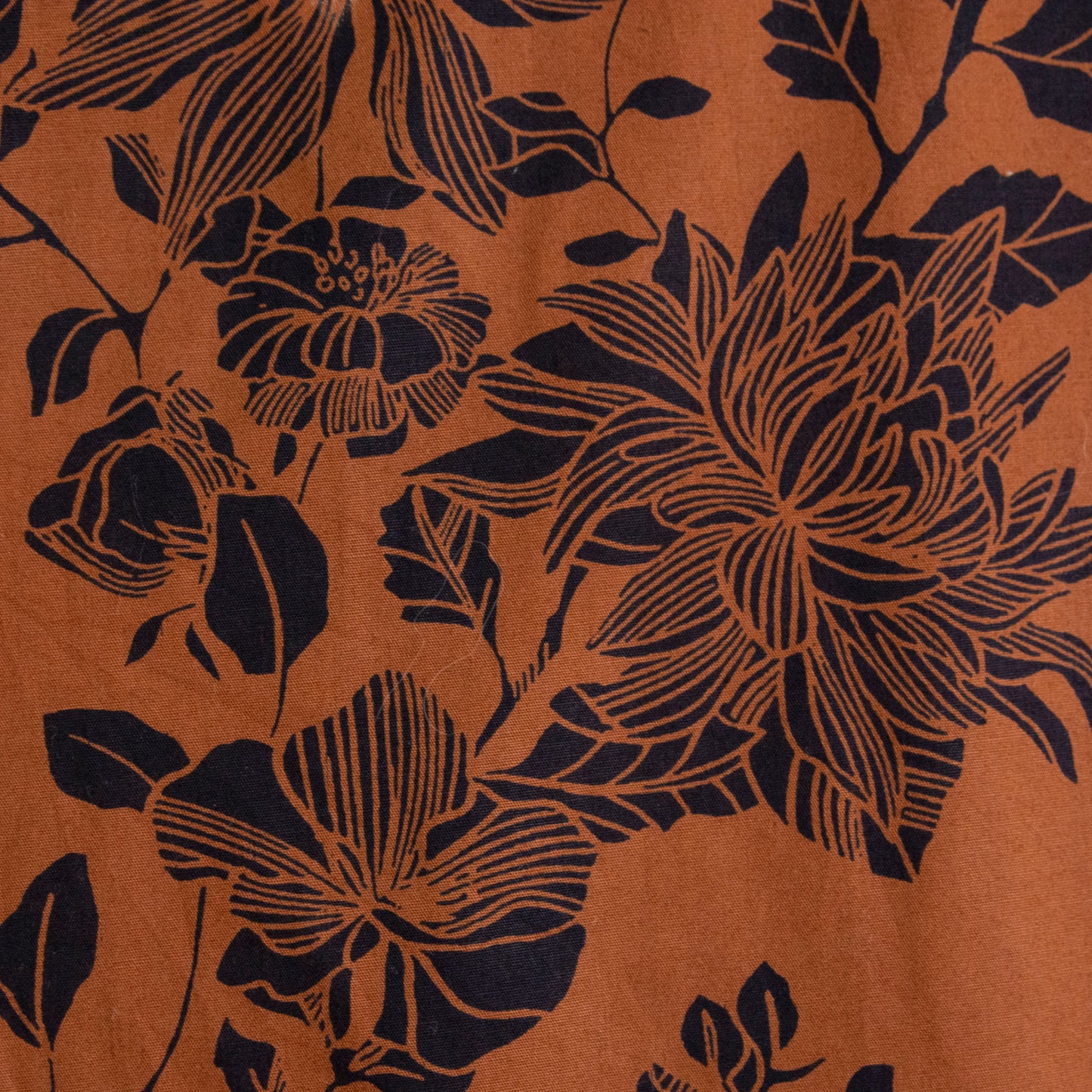 Camisa estampada marrón (2XL) Alfani