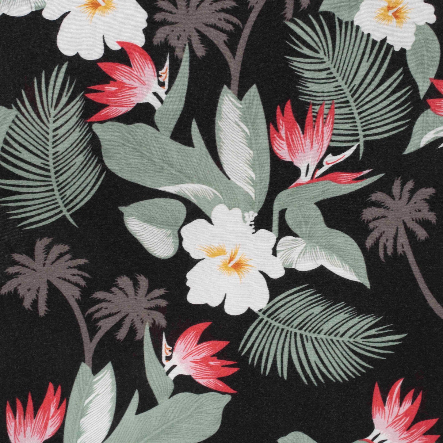 Camisa hawaiana negra (S) Jeans