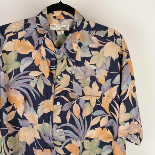 Camisa hawaiana azul (L) Tori Richard