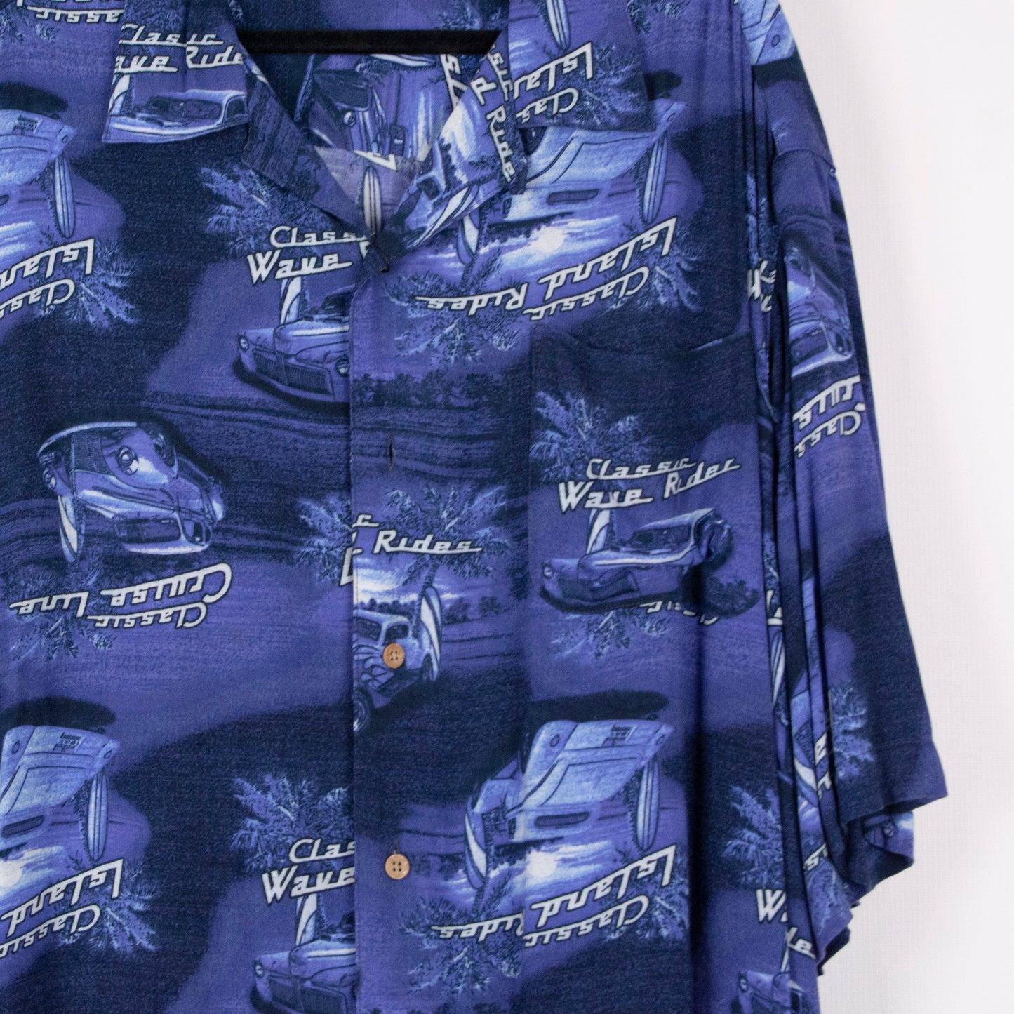 Camisa hawaiana azul (2XL) George