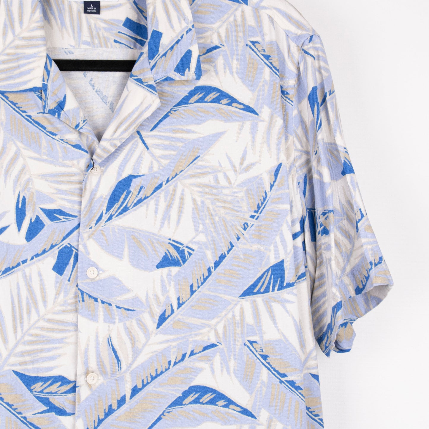 Camisa hawaiana azul (L) Club Room