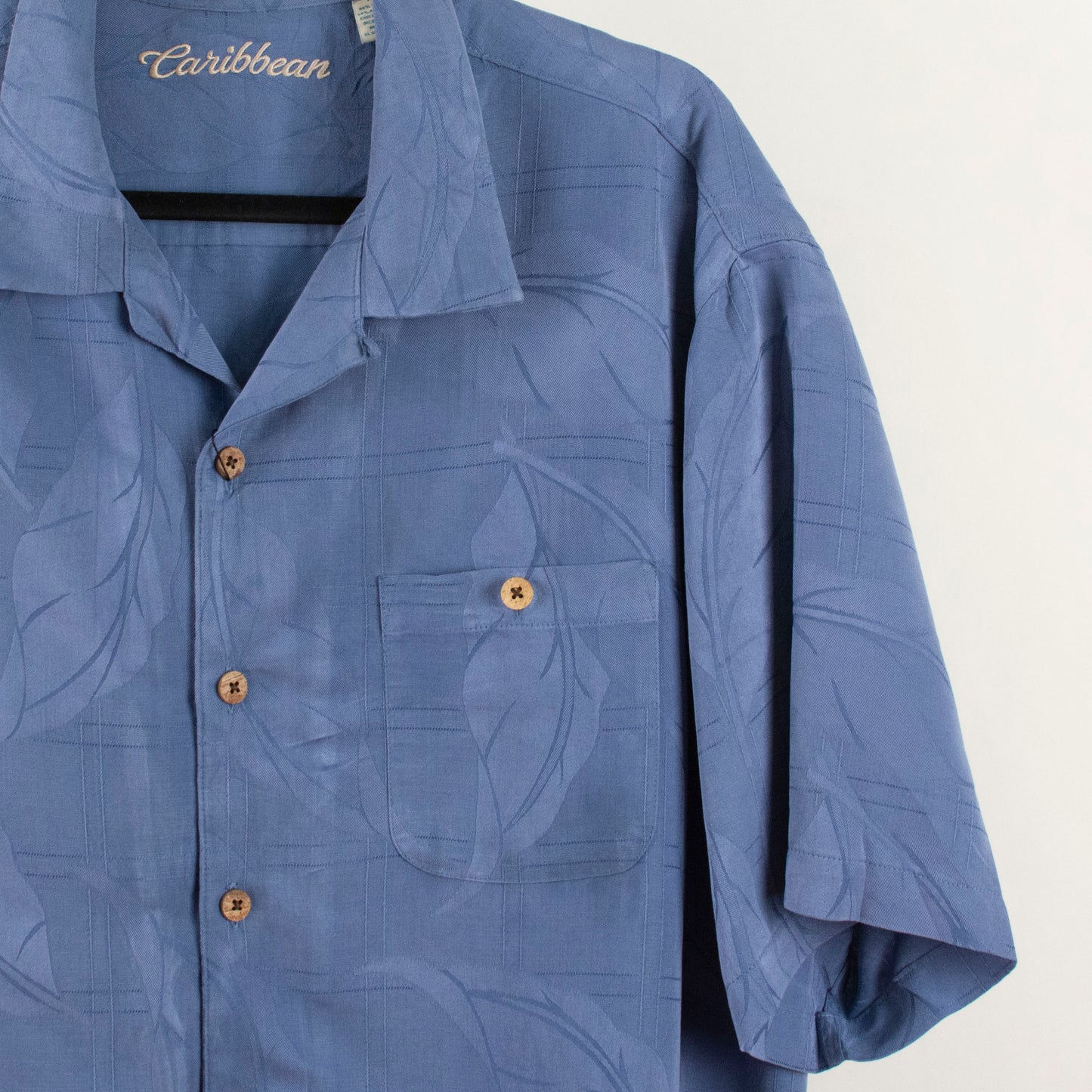 Camisa hawaiana azul (XL) Caribbean