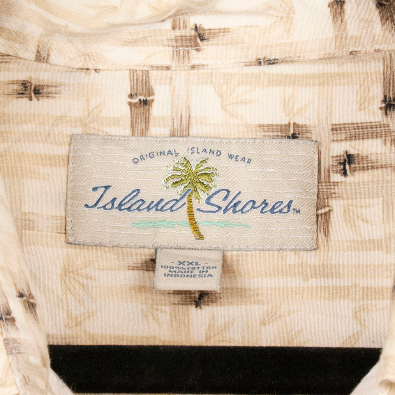 Camisa hawaiana amarilla (2XL) Island Shores