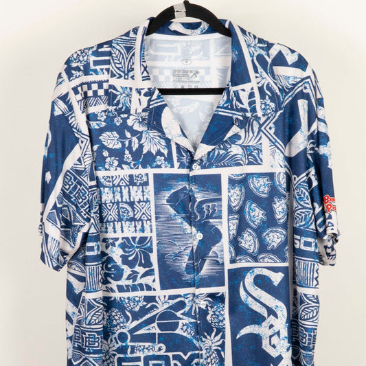 Camisa Estampada Azul (XL) Sportswear