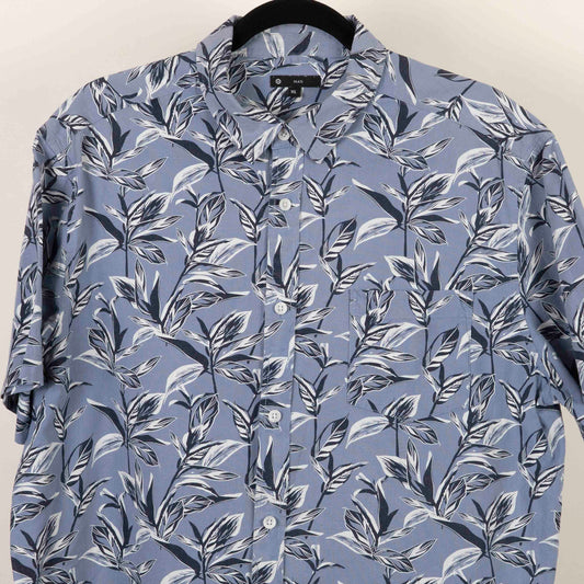 Camisa Estampada Azul (XL) Man