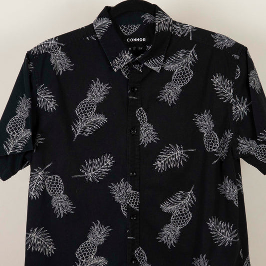 Camisa Estampada Negro (M) Connor