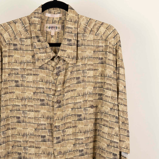 Camisa Hawaiana Beige (3XL) Campia