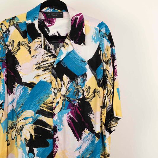 Camisa Hawaiana Multicolor (L) No Boundaries