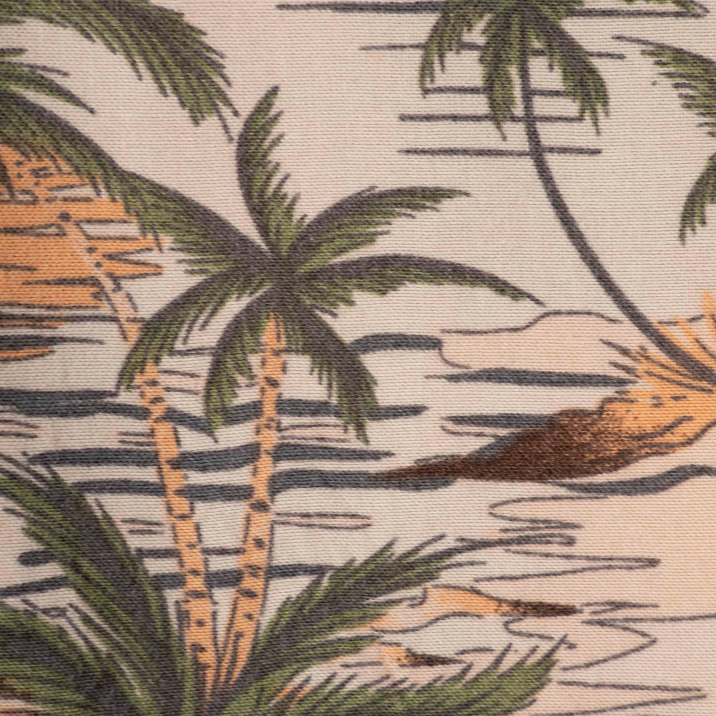 Camisa Hawaiana Naranja (M) Lowes
