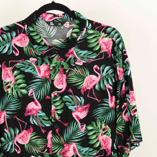 Camisa Estampada Negro (XL) JayJays