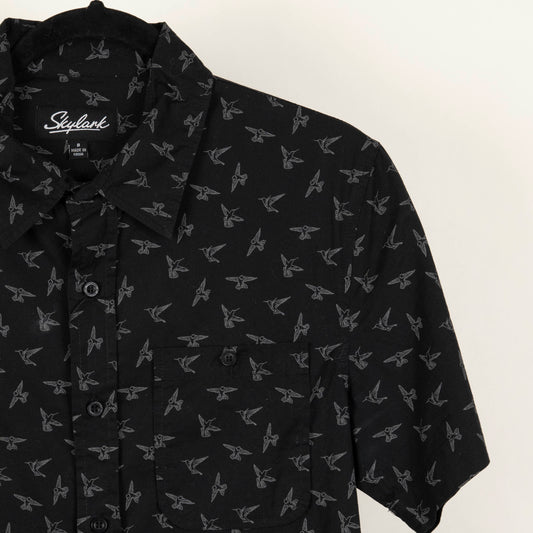 Camisa Estampada Negro (S) Skylank