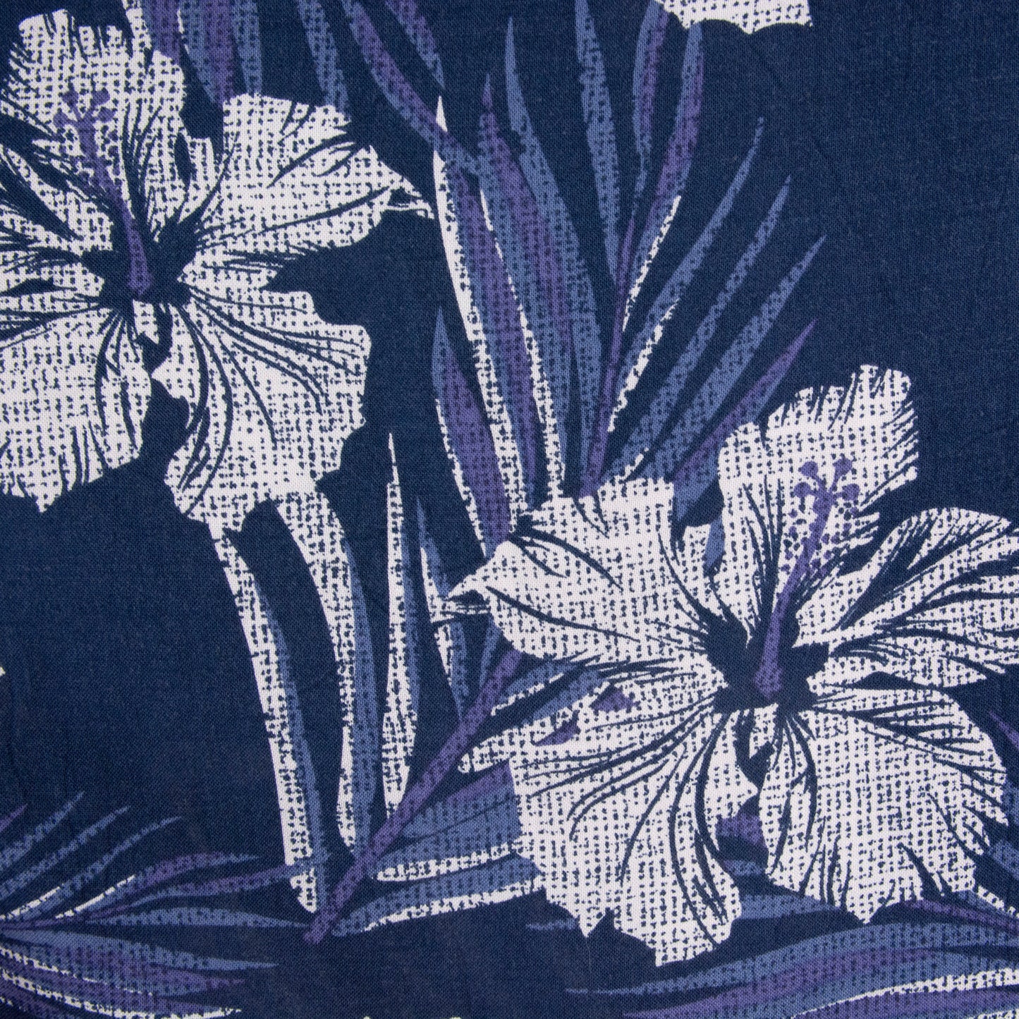 Camisa hawaiana azul marino (L) George