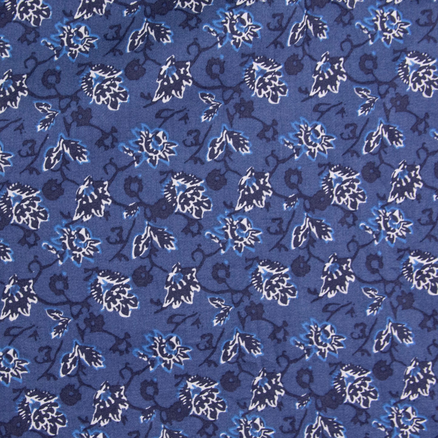 Camisa estampada azul (M) Cremieux