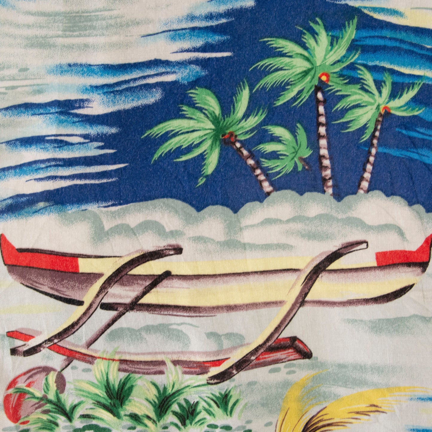 Camisa hawaiana azul (XL) Ocean Current