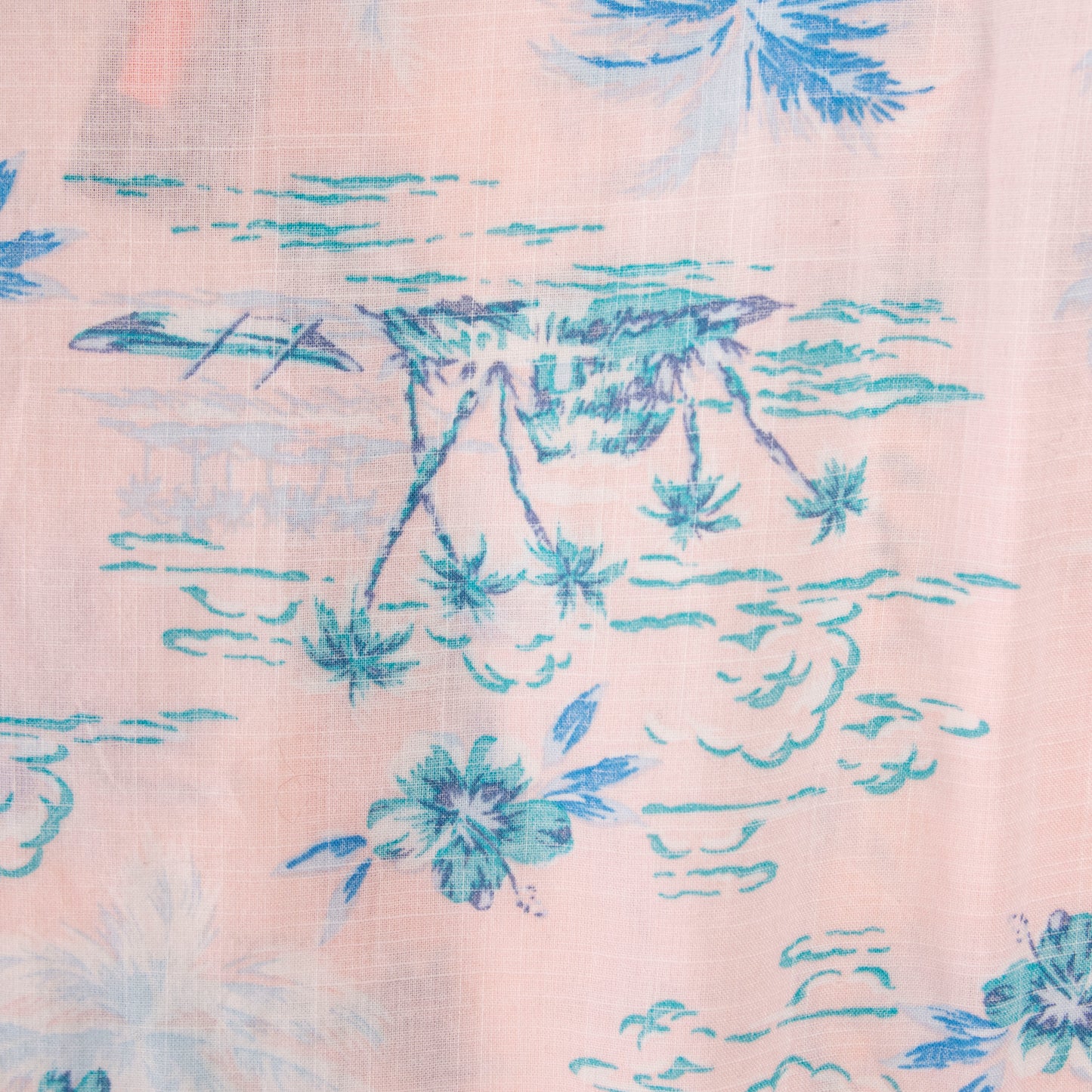 Camisa hawaiana rosa (XL) George