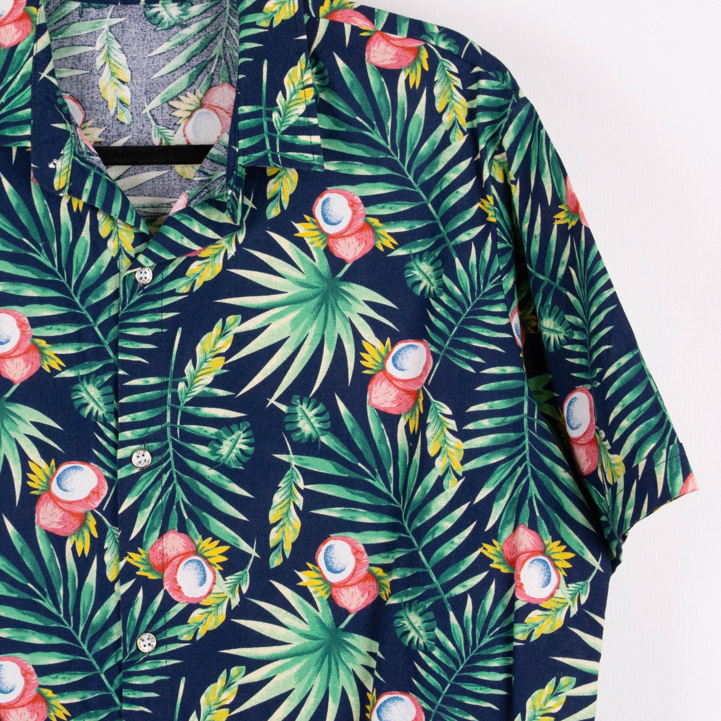 Camisa hawaiana azul (L) SSLR