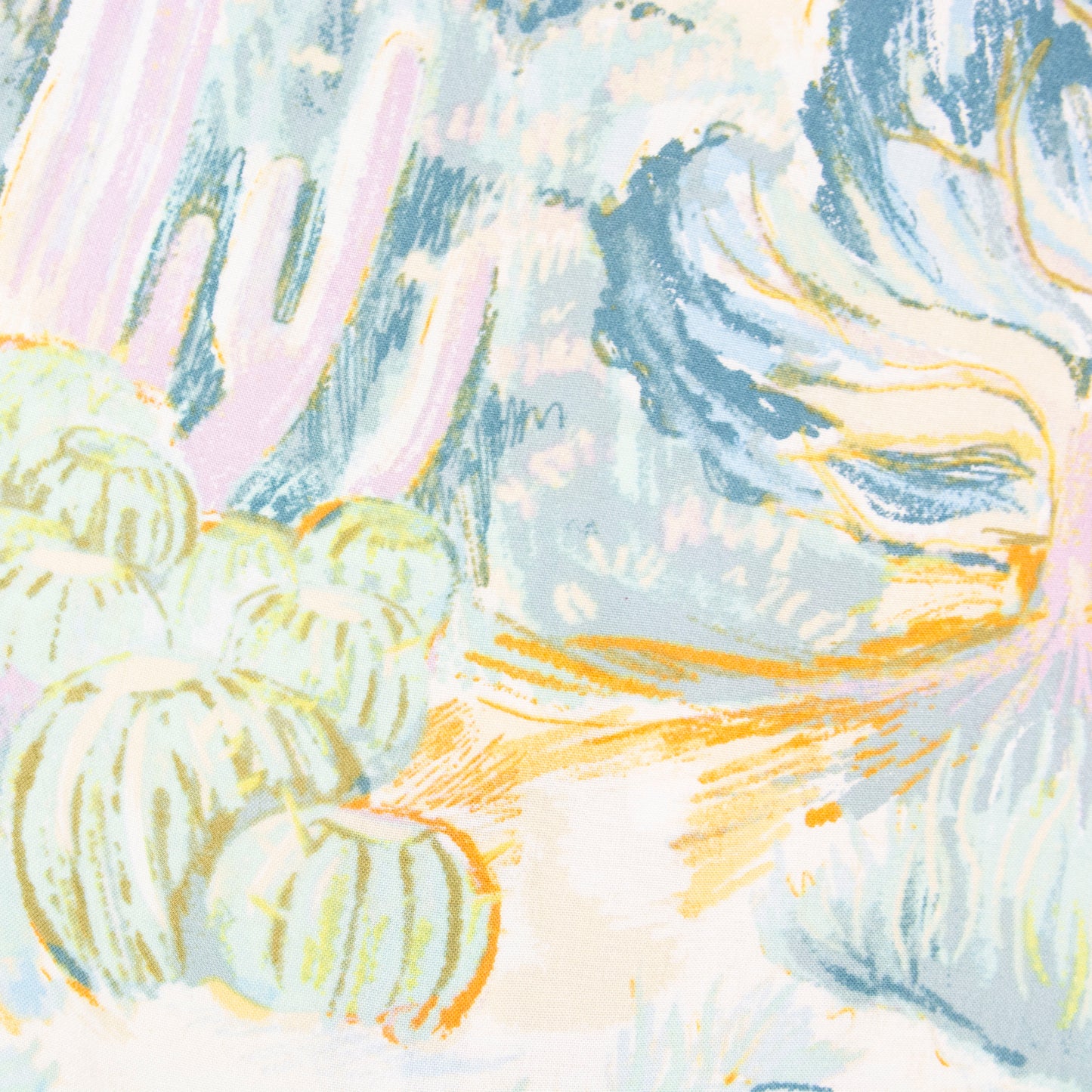 Camisa estampada azul (M) H&M