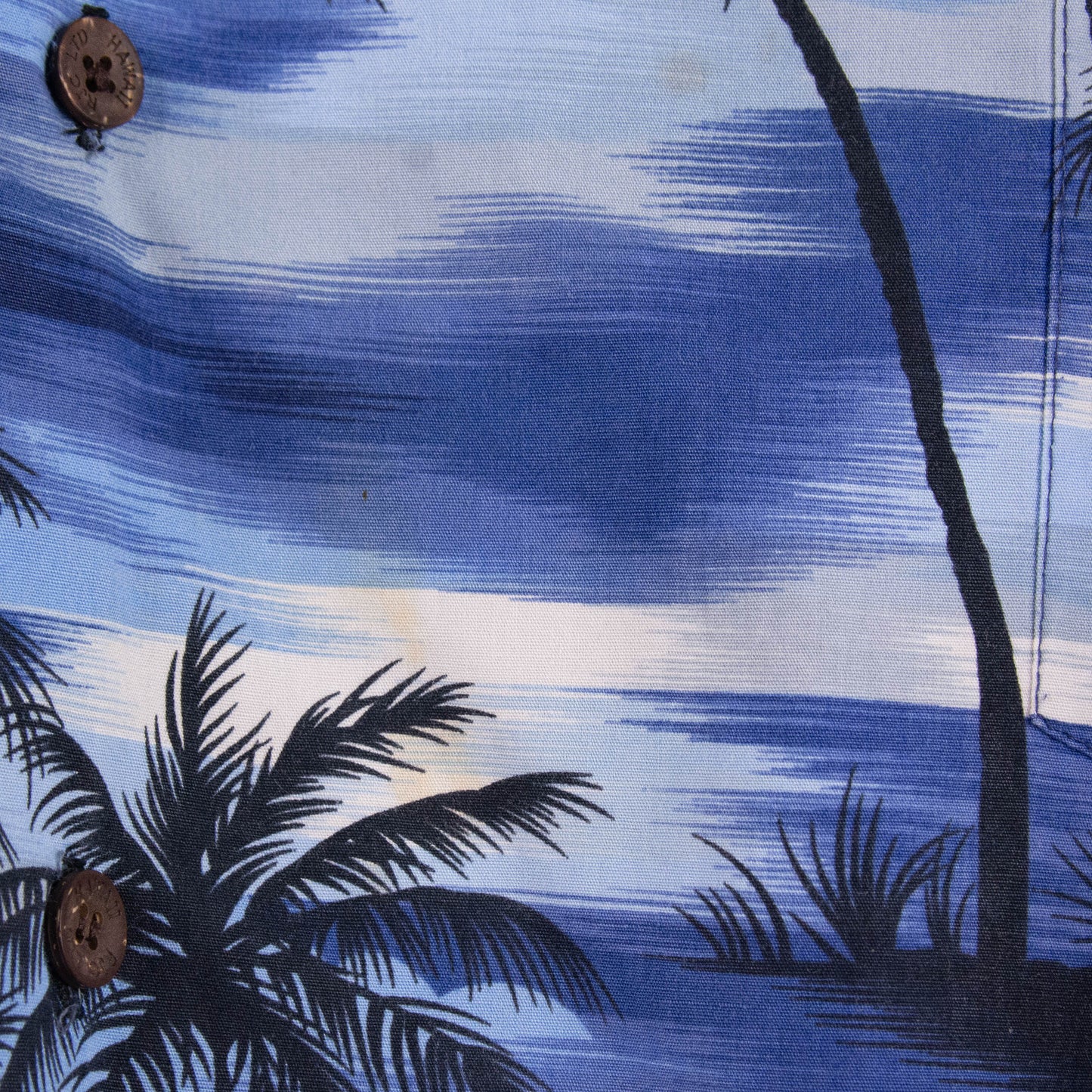 Camisa hawaiana azul (3XL) RJC
