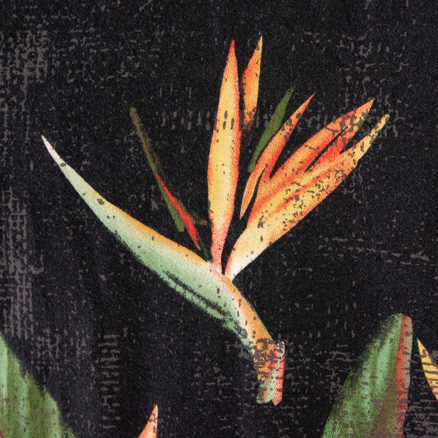 Camisa hawaiana negro (L) Ron Jou