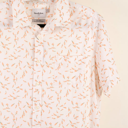 Camisa estampada blanco (L) Goodfellow