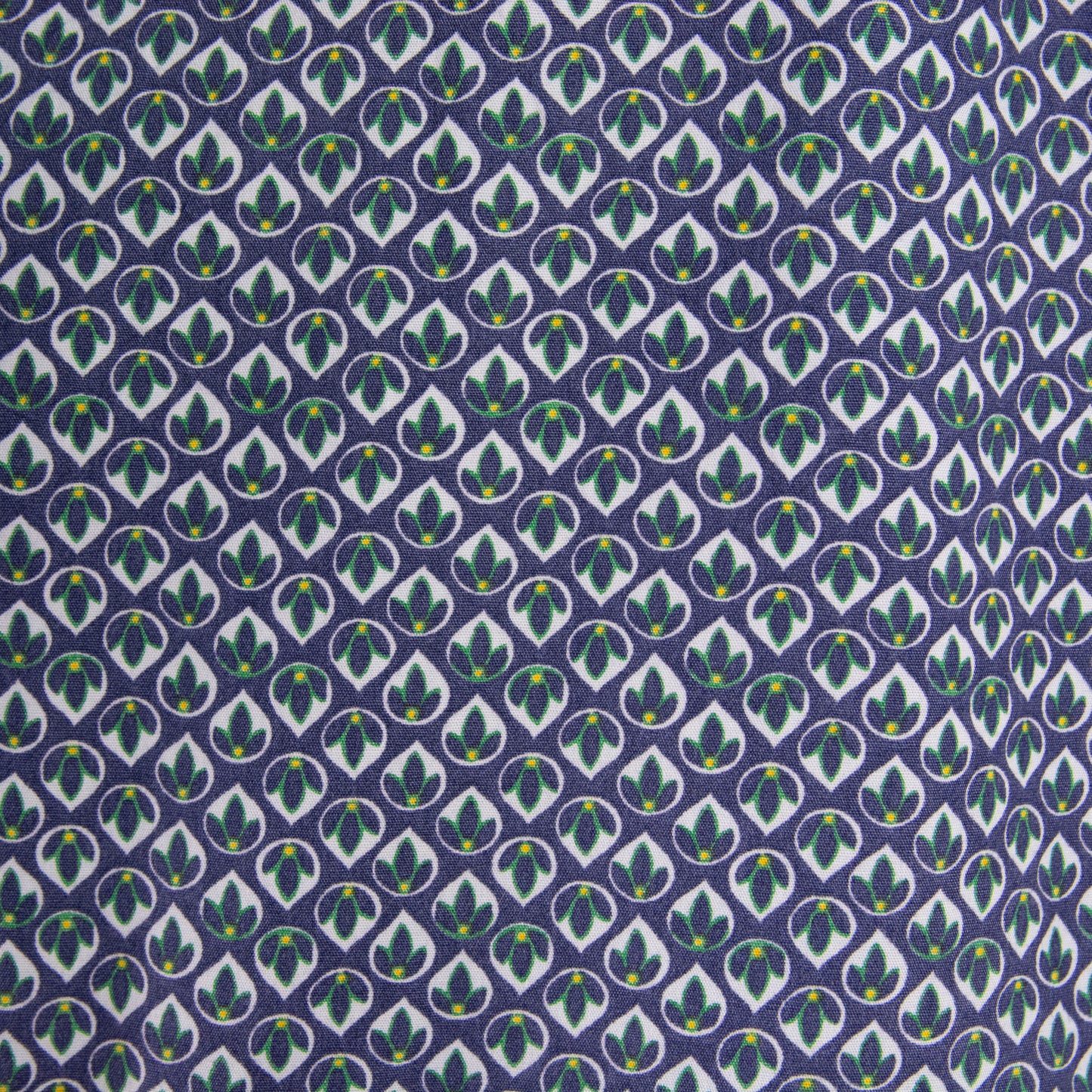 Camisa estampada azul (XL) Perry Ellis