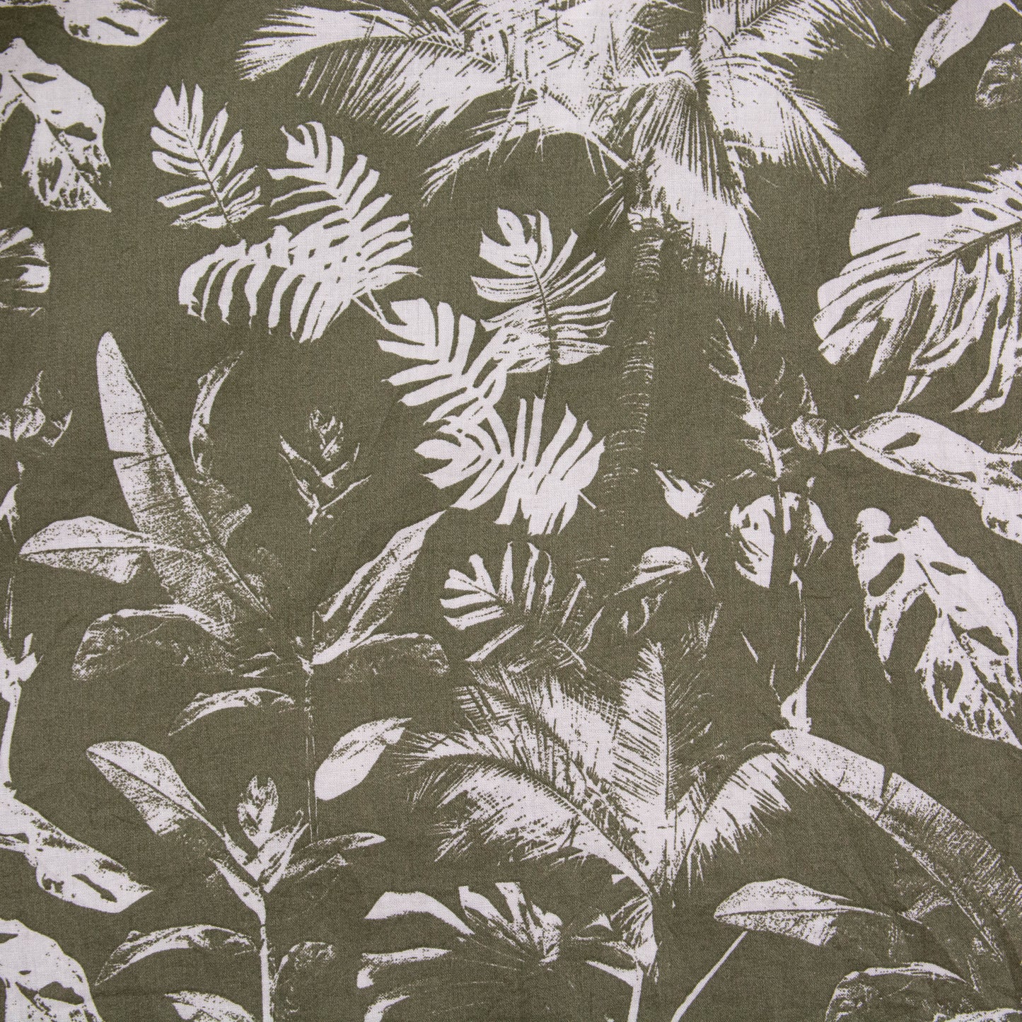 Camisa hawaiana verde (M) H&M