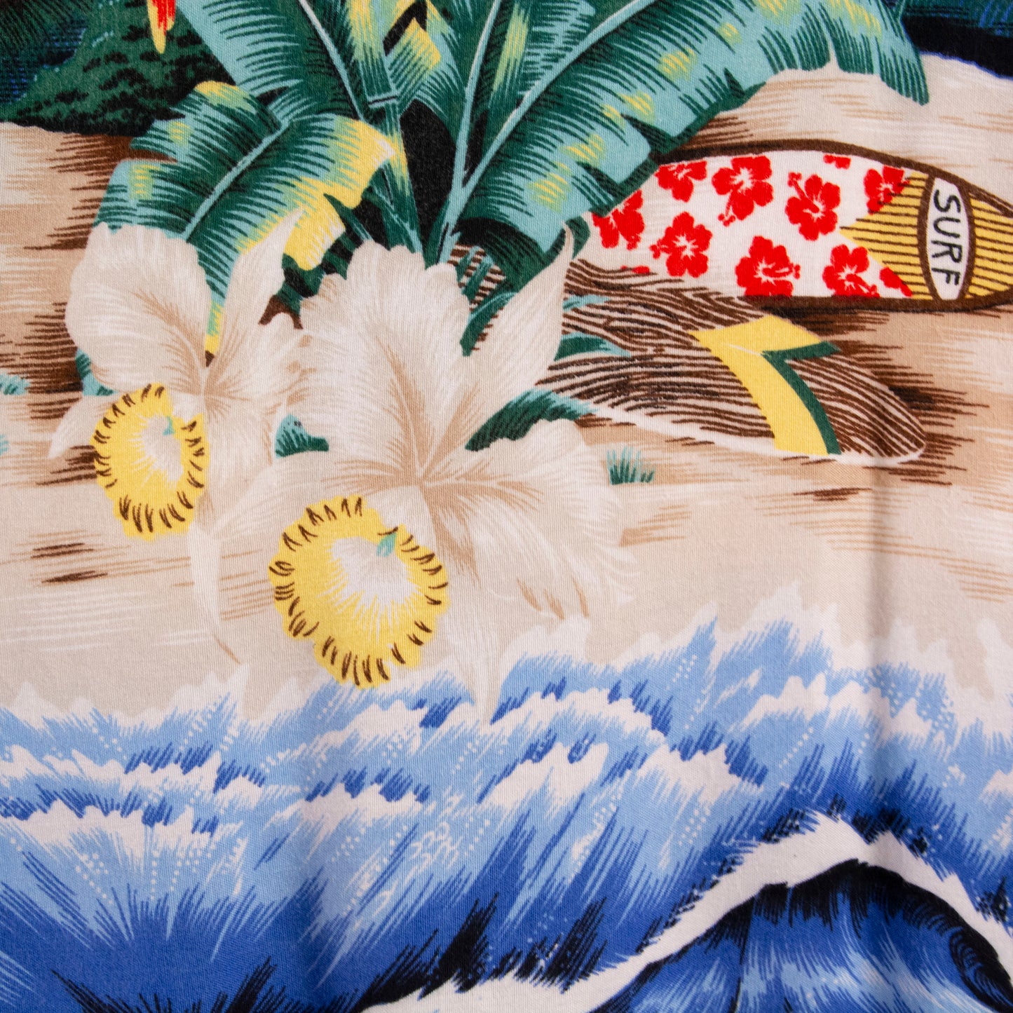 Camisa hawaiana azul (2XL) Uluwatu