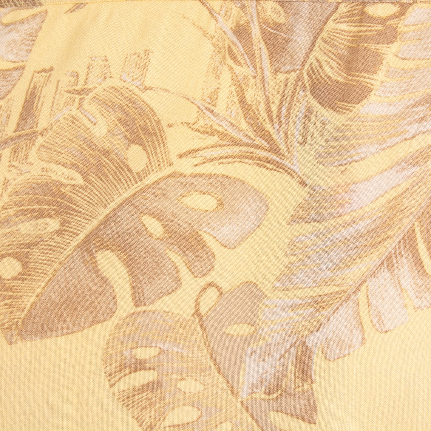 Camisa hawaiana amarillo (M) Puritan