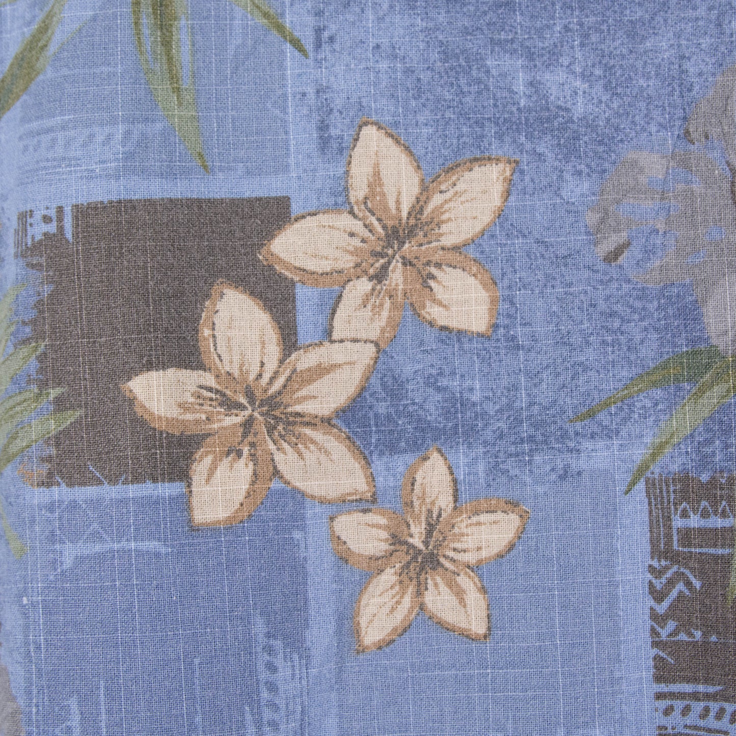 Camisa hawaiana azul (L) Groovy Bay