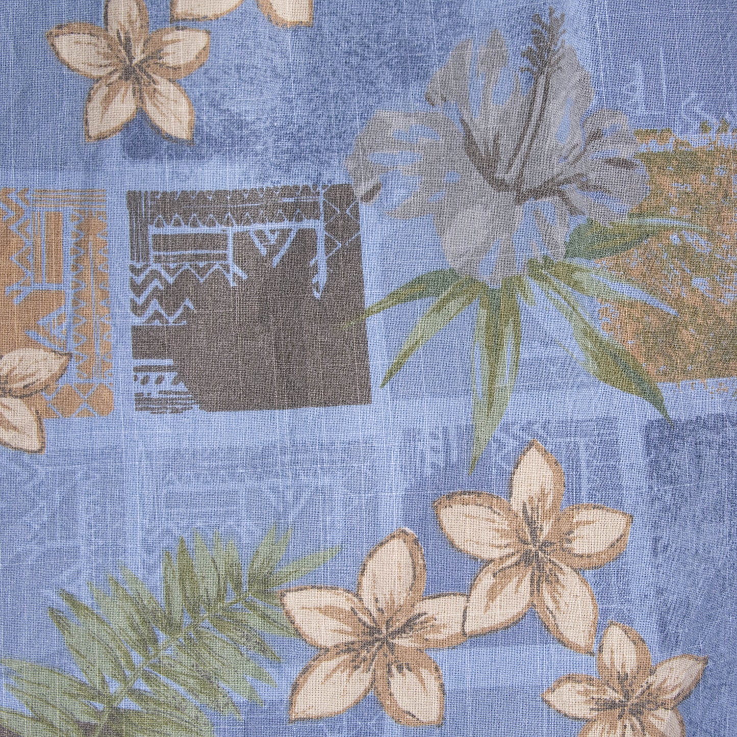 Camisa hawaiana azul (L) Groovy Bay
