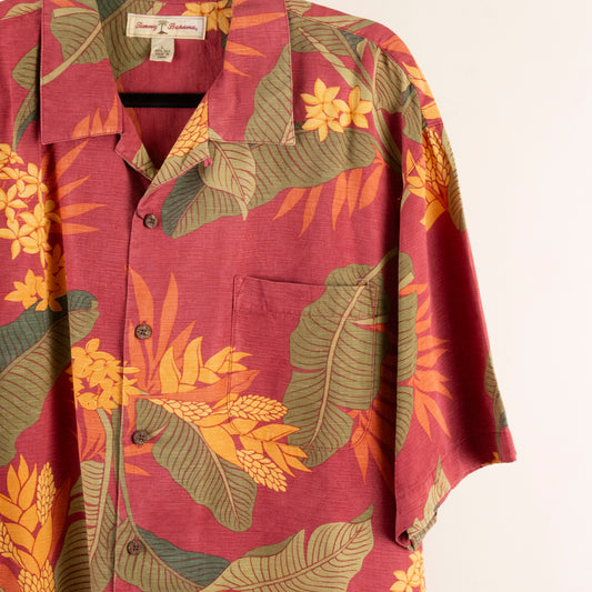 Camisa hawaiana rojo (L) Tommy Bahama