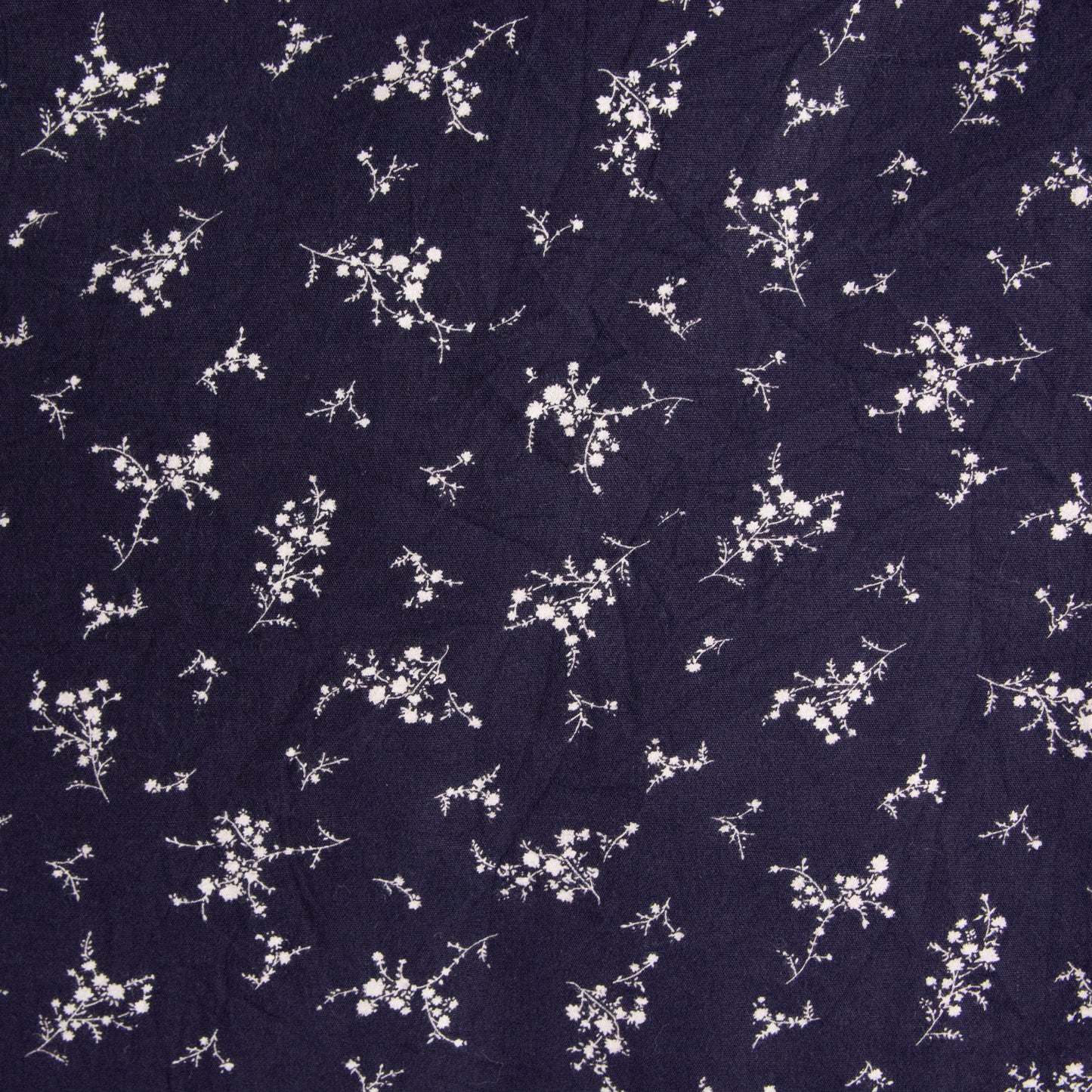 Camisa estampada azul marino (L) Denim & Flower