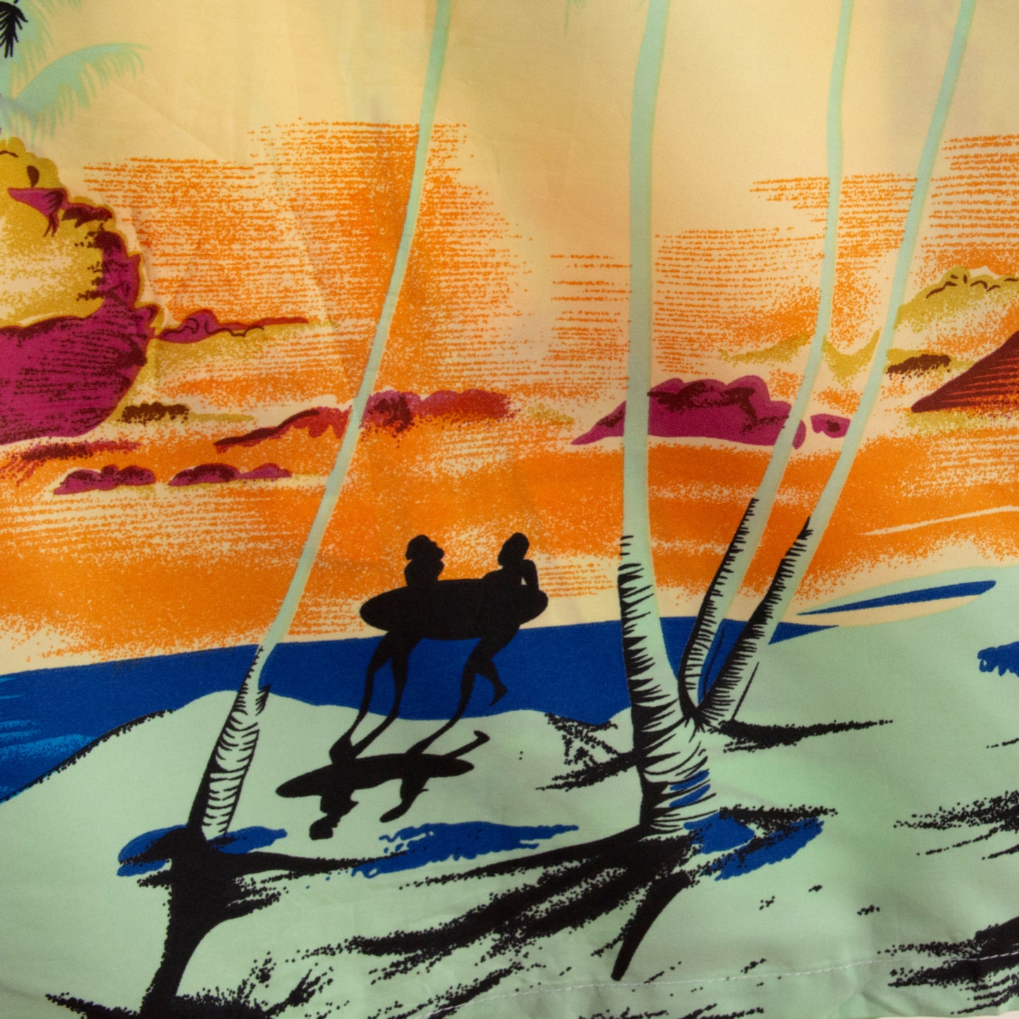 Camisa hawaiana azul (XL) Island Classic