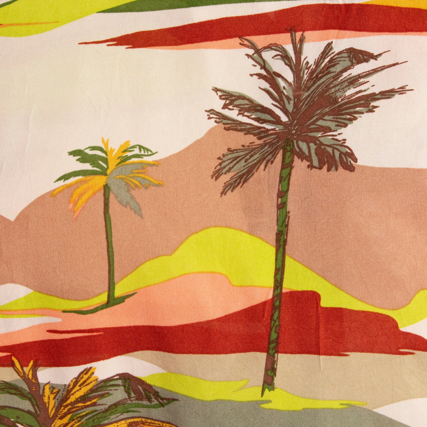 Camisa hawaiana beige (L) No Boundaries