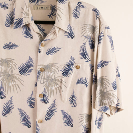 Camisa hawaiana beige ( L) Summa