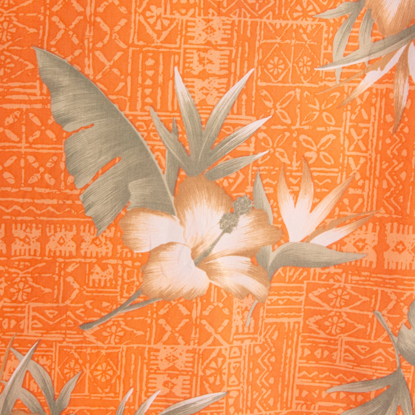 Camisa hawaiana naranja (XL) St.Johns Bay