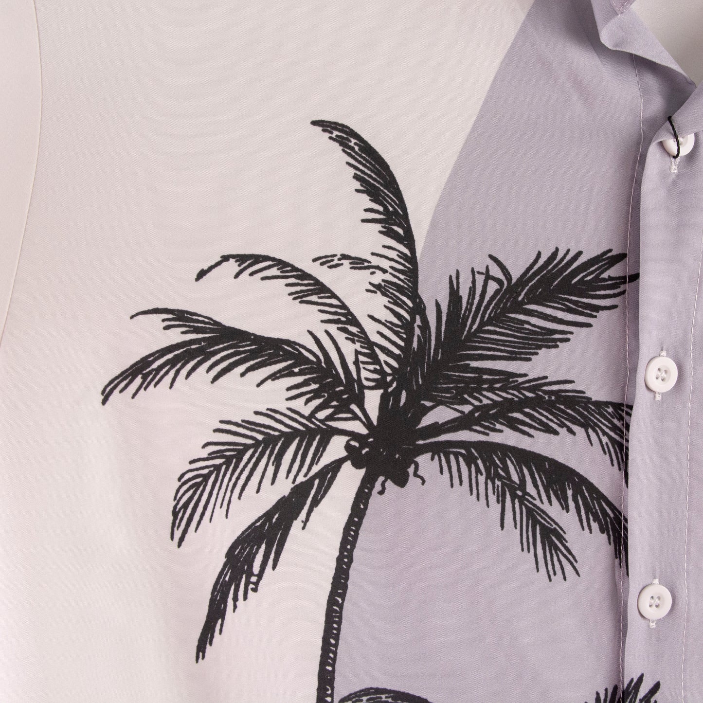 Camisa hawaiana gris (M)