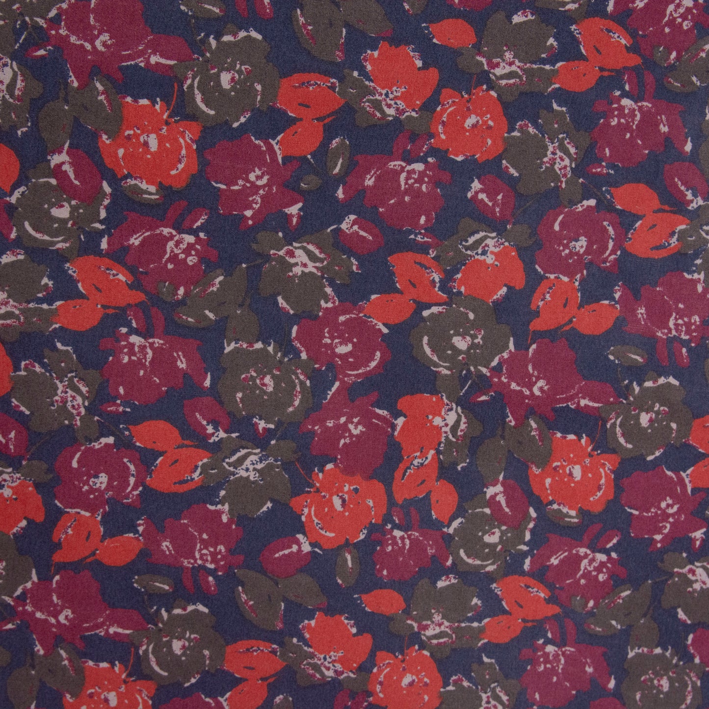 Camisa estampada azul marino (L) Banana Republic