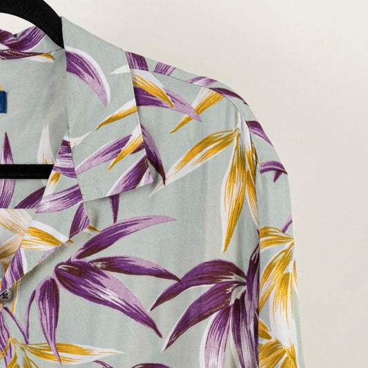 Camisa Hawaiana Menta (L) George