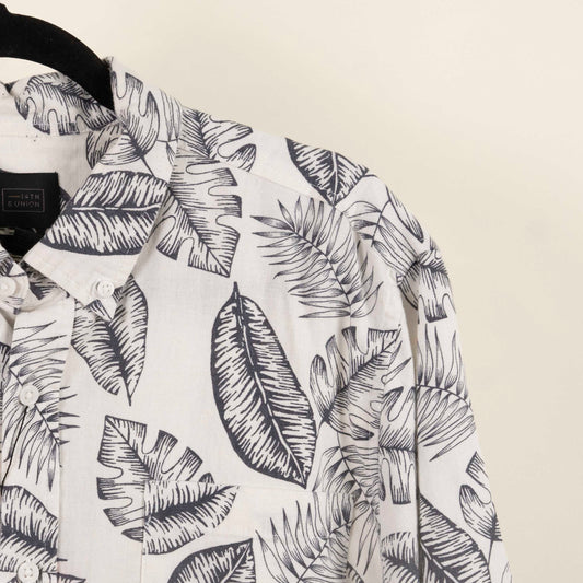 Camisa Estampada Blanco (L) 14th union