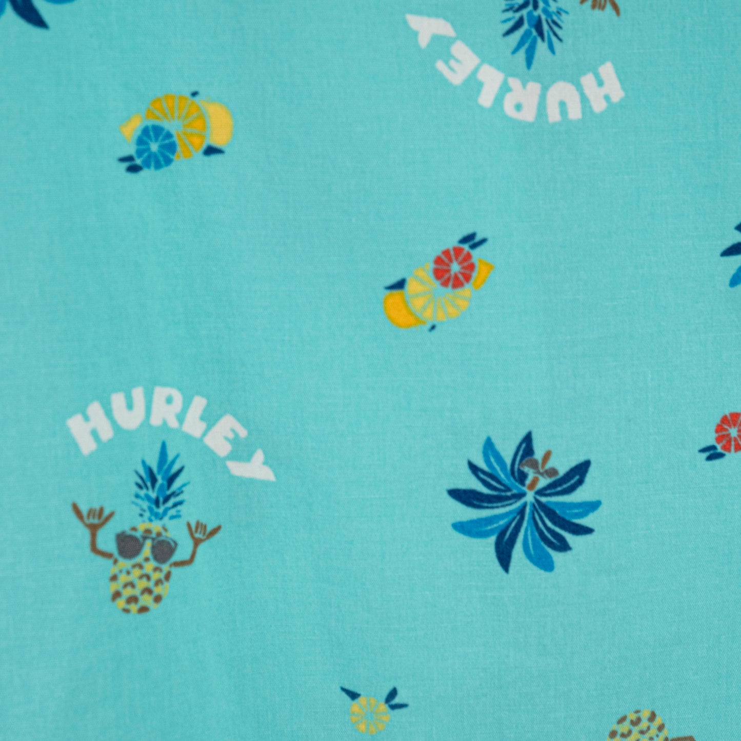 Camisa Estampada Azul (2XL) Hurley