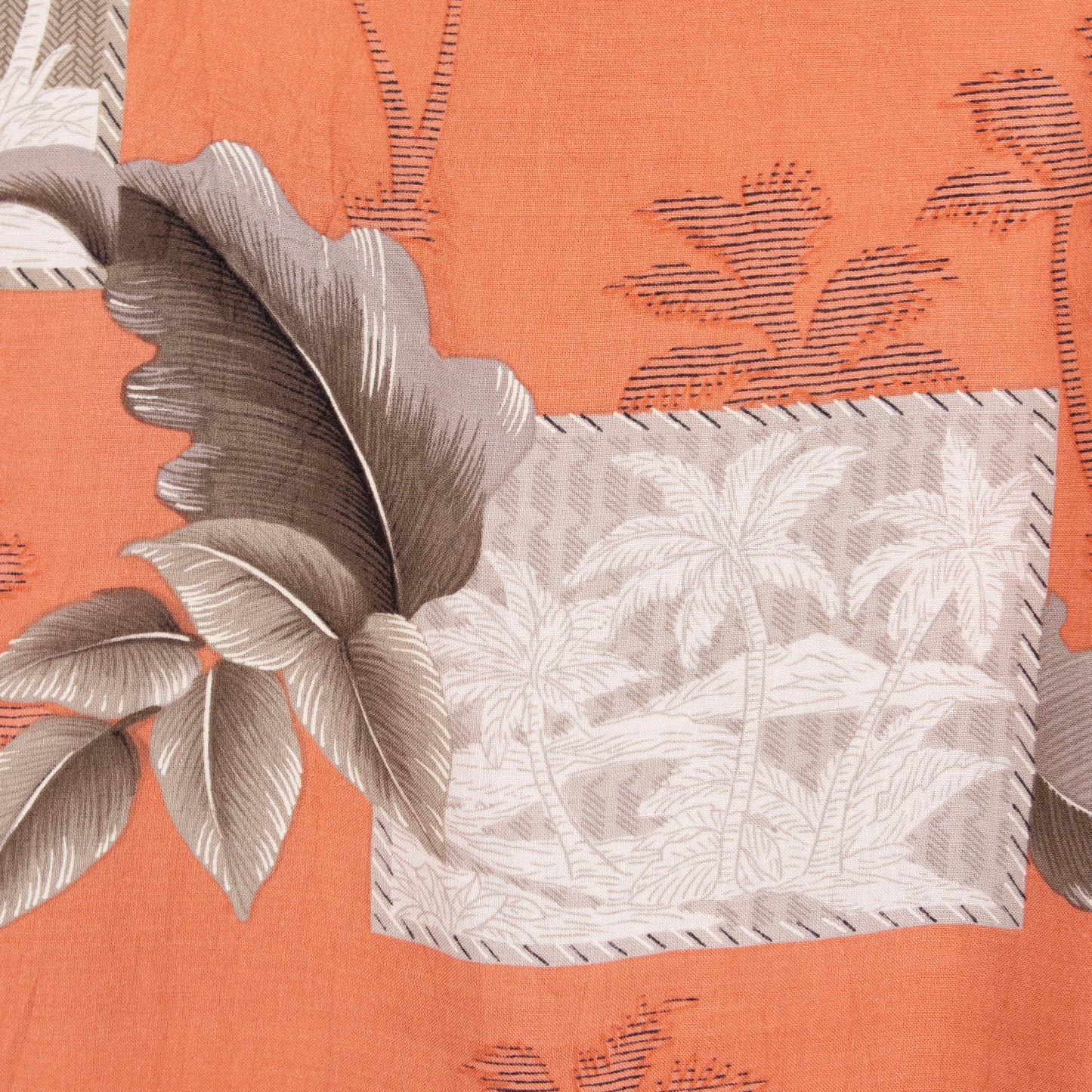 Camisa hawaiana naranja (XL) Croft&Barrow