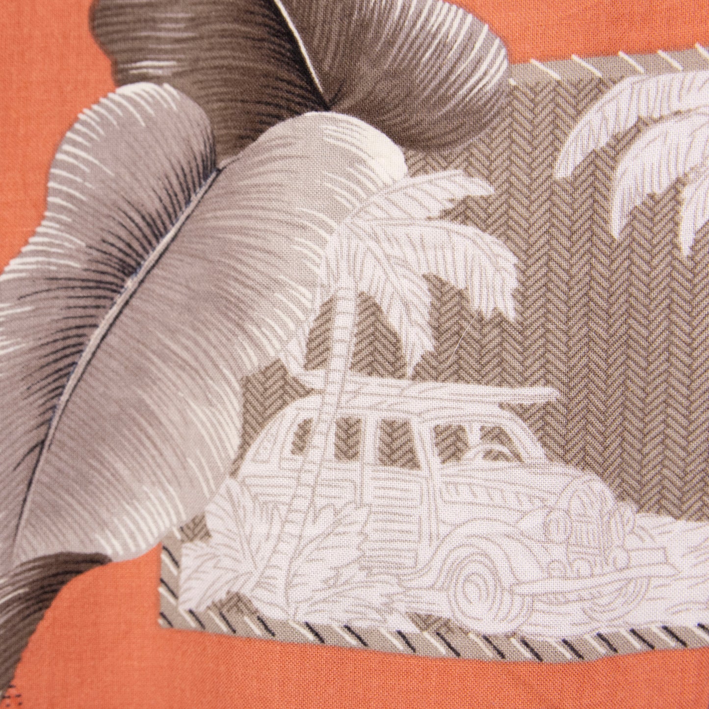Camisa hawaiana naranja (XL) Croft&Barrow