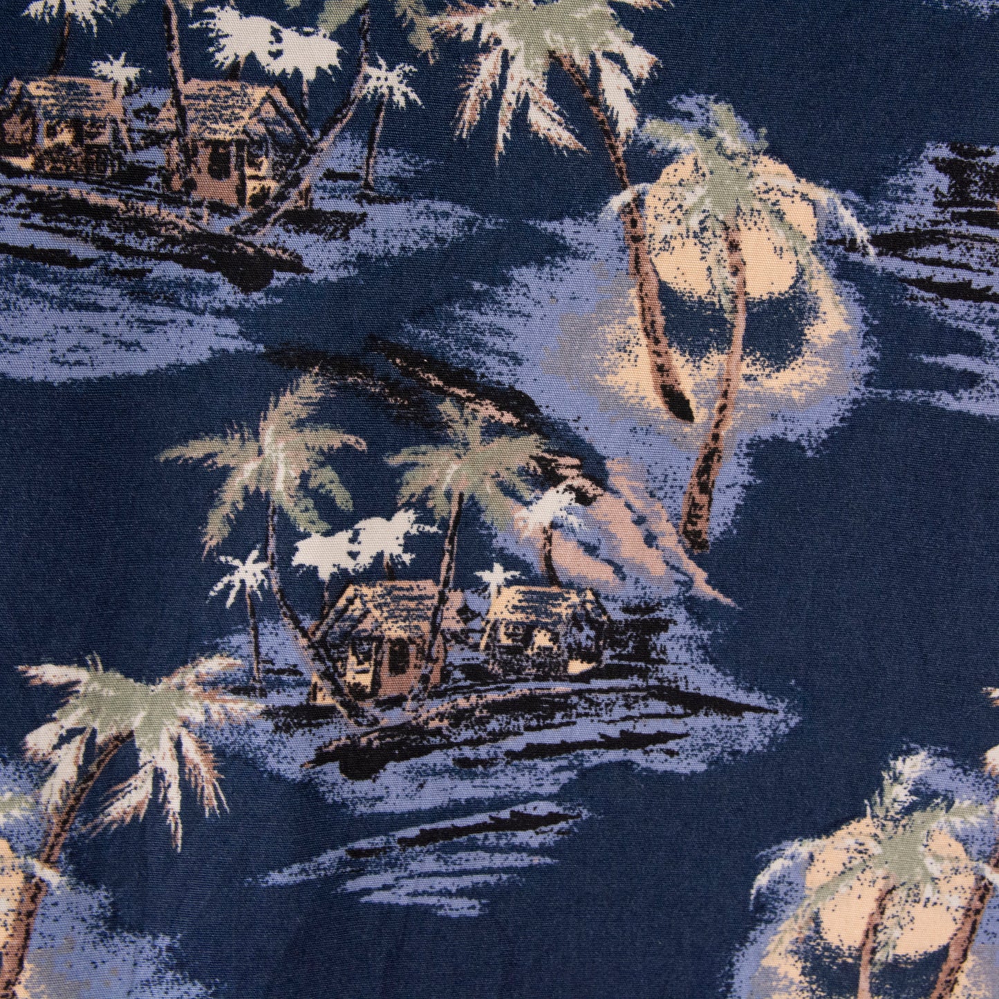 Camisa hawaiana azul marino (XL) Natural Issue