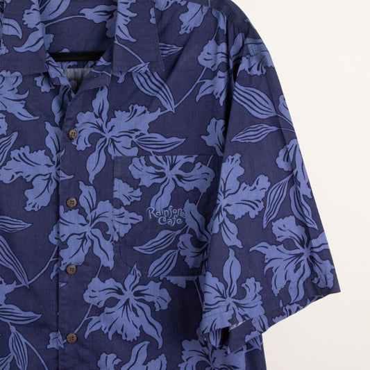 Camisa hawaiana azul (L) Rainforest Cafe