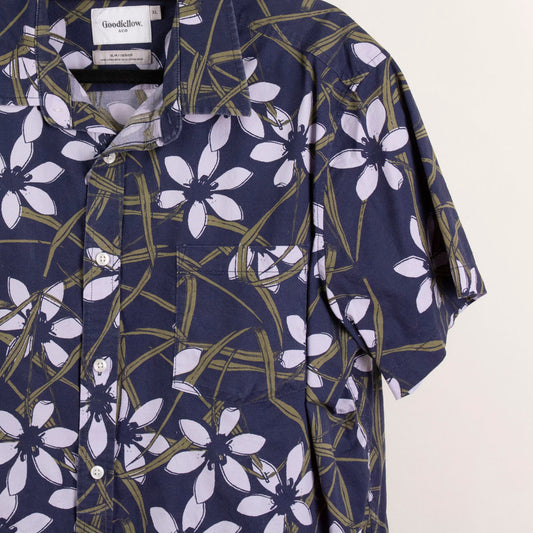 Camisa hawaiana azul (XL) Goodfellow